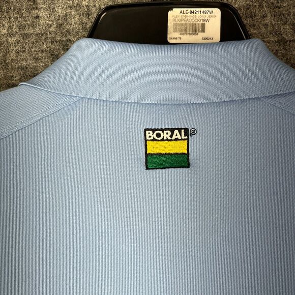 Nike Shirt Mens‎ XL Golf Polo Rugby Performance Microfiber Boral Dri Fit Heavy - Picture 7 of 13